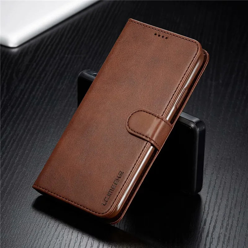 Magnetisch Flip Hoesje voor iPhone – PU Leer – afbeelding 4