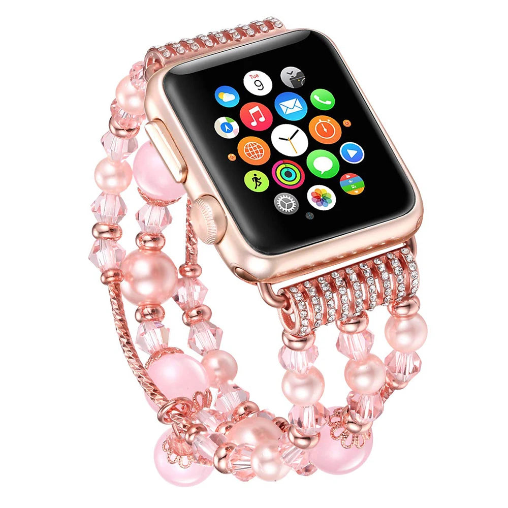 Handgemaakte Schakelarmband voor Dames – Apple Watch 38/40/41/42/44/45mm | Series 1-7 & SE