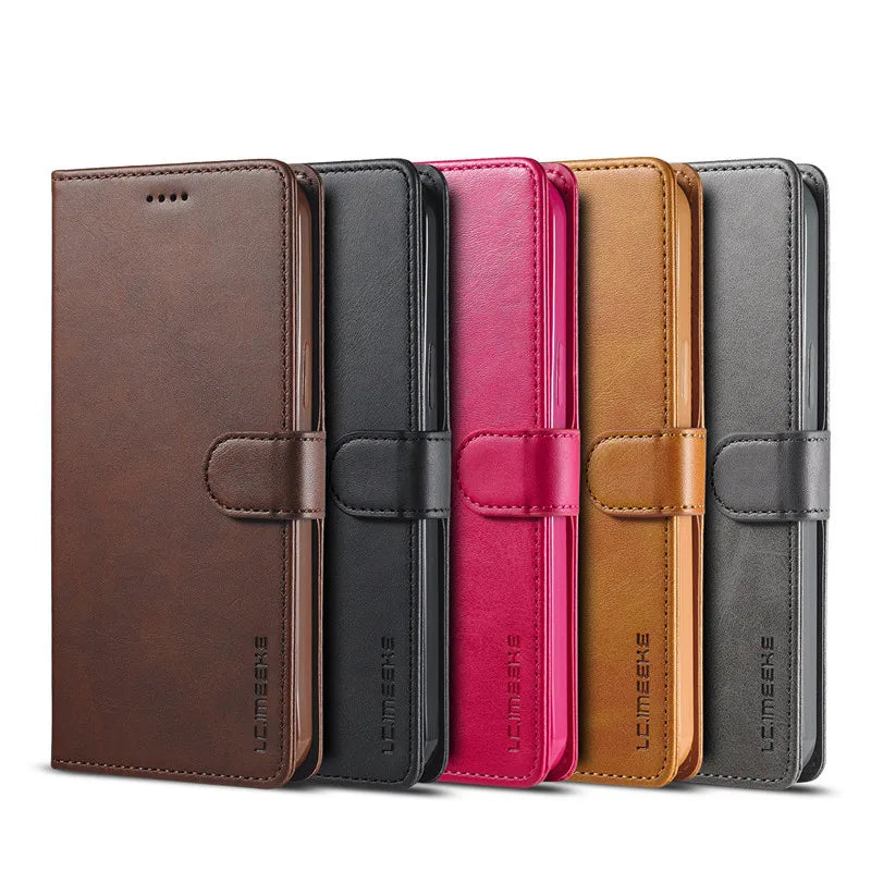 Magnetisch Flip Hoesje voor iPhone – PU Leer – afbeelding 6
