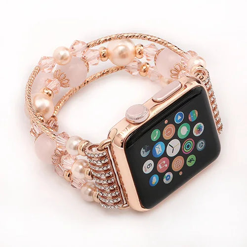Handgemaakte Schakelarmband voor Dames – Apple Watch 38/40/41/42/44/45mm | Series 1-7 & SE