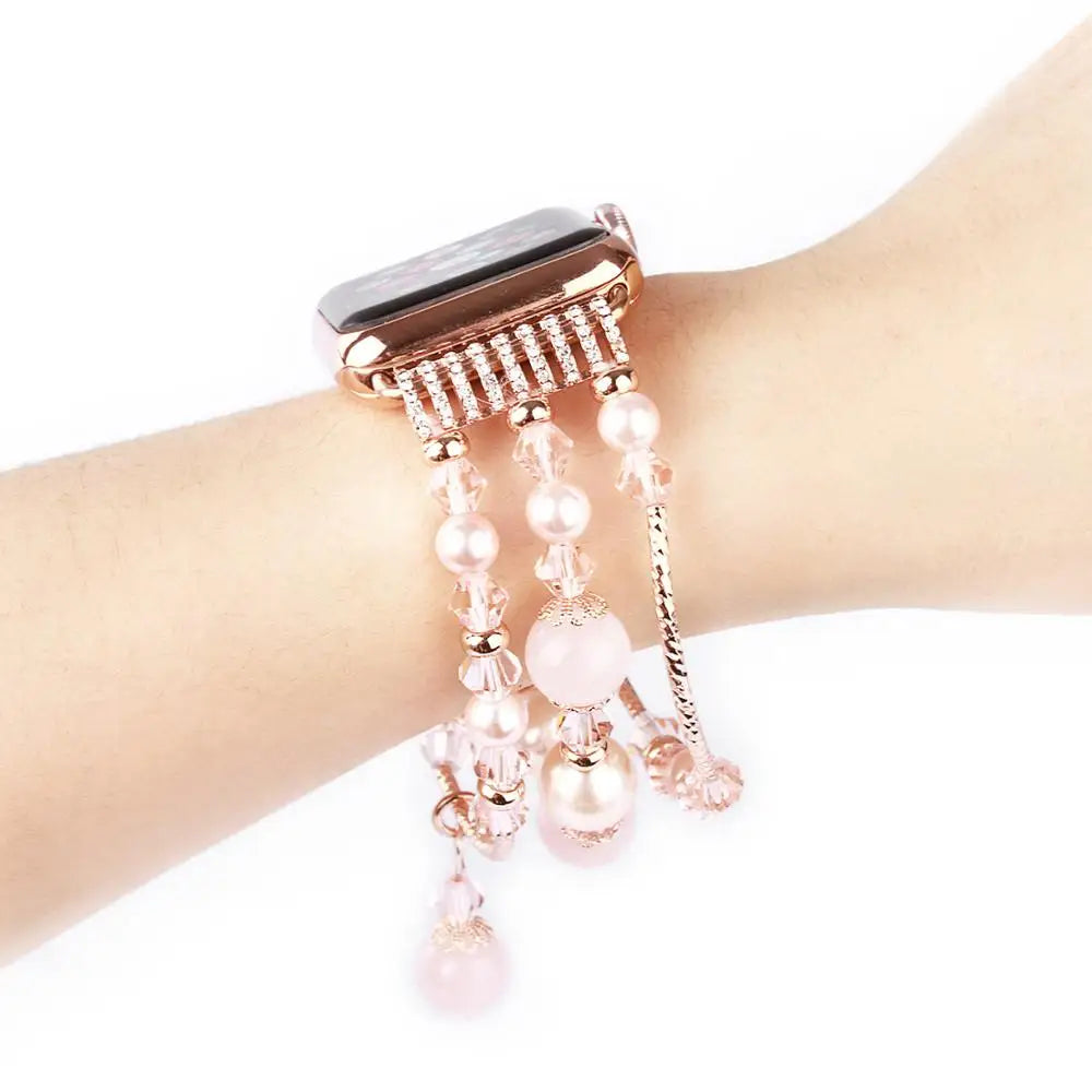 Handgemaakte Schakelarmband voor Dames – Apple Watch 38/40/41/42/44/45mm | Series 1-7 & SE