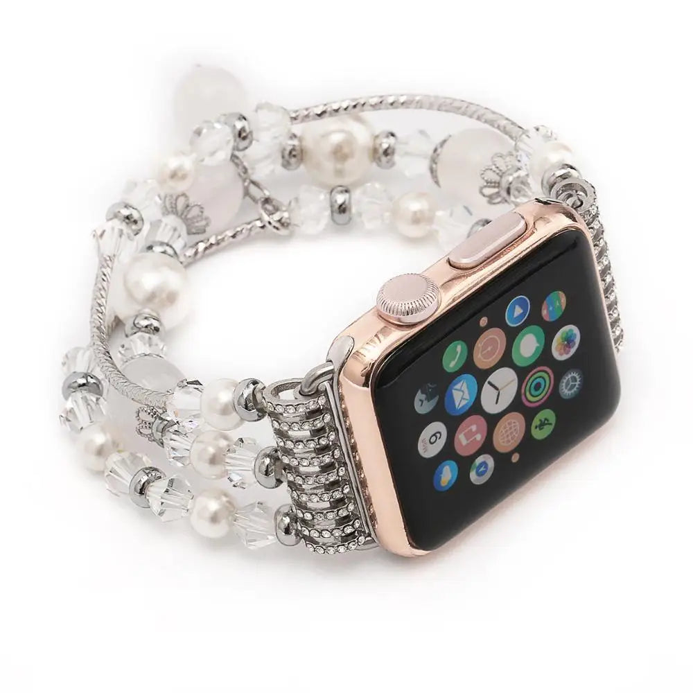Handgemaakte Schakelarmband voor Dames – Apple Watch 38/40/41/42/44/45mm | Series 1-7 & SE