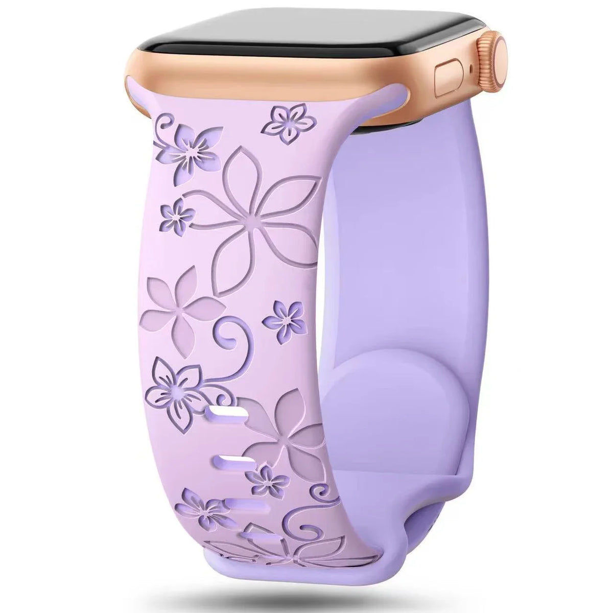 Gegraveerd Siliconen Bandje voor Apple Watch – 40/41/42/44/45/46/49mm | Series 5-11, SE & Ultra