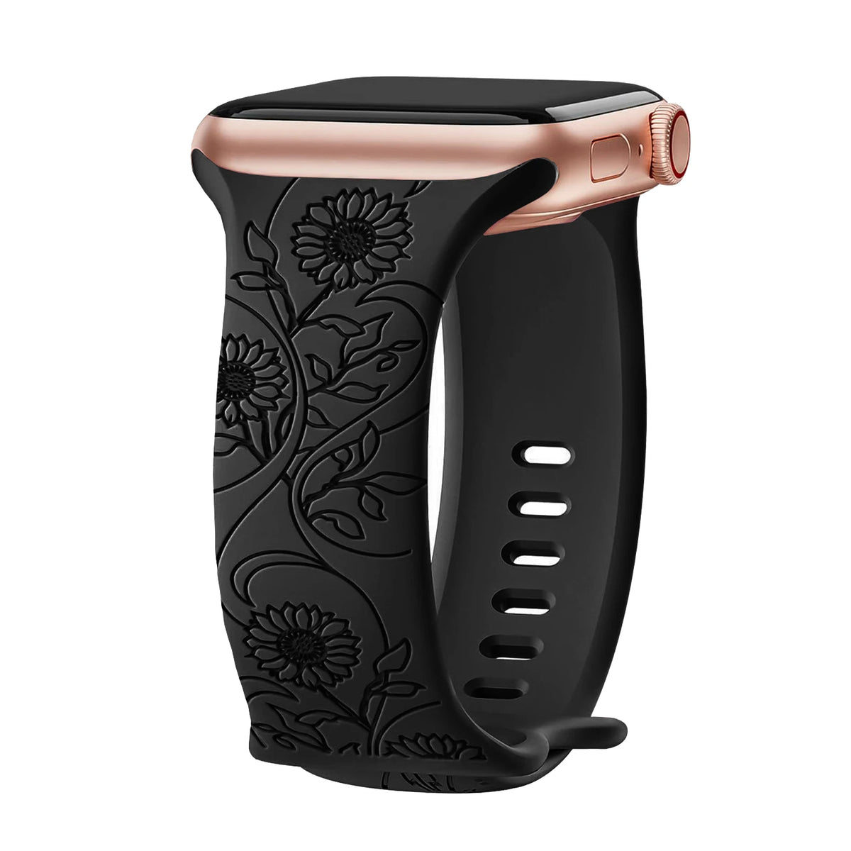 Gegraveerd Siliconen Bandje voor Apple Watch – 40/41/42/44/45/46/49mm | Series 7-11, SE & Ultra 2/3