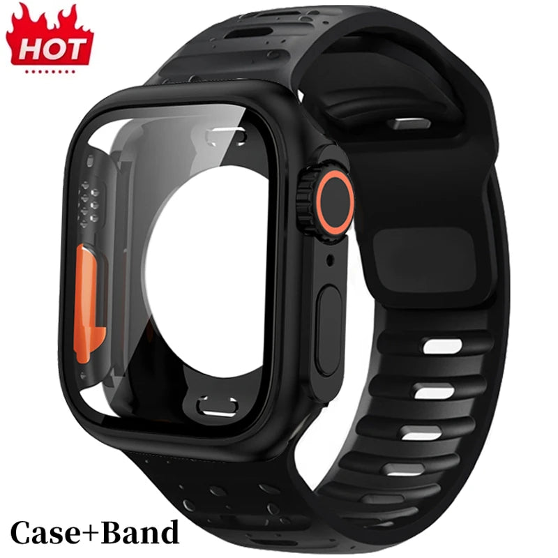 Siliconenn Bandje voor Apple Watch – afbeelding 1