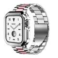 TPU Beschermhoes + Metalen bandje voor Apple Watch – afbeelding 6
