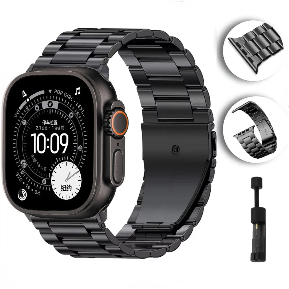 Roestvrijstalen Bandje voor Apple Watch – afbeelding 1
