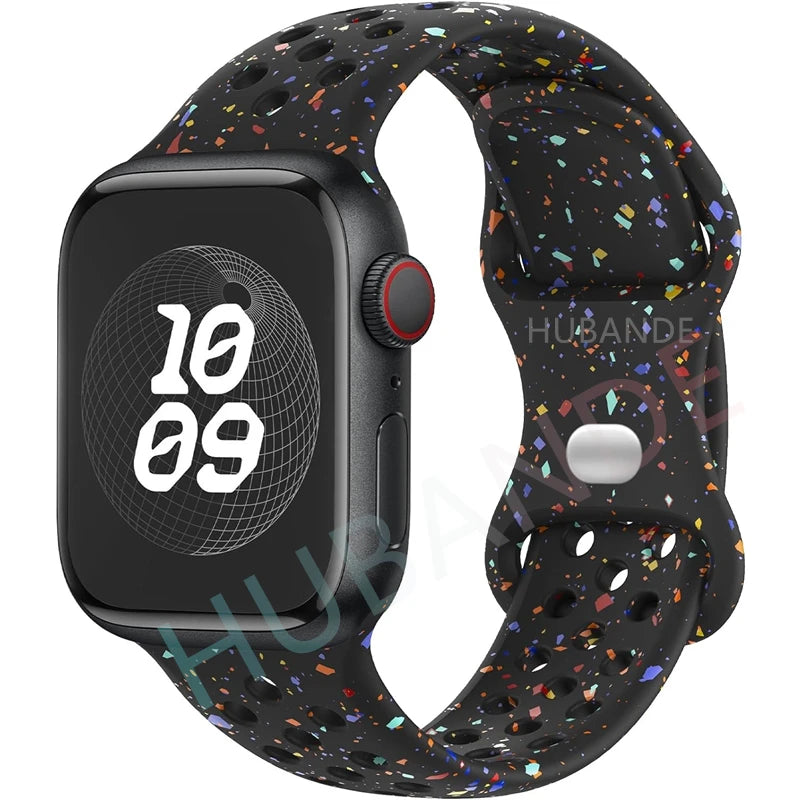 Siliconenn Sportbandje voor Apple Watch – afbeelding 31