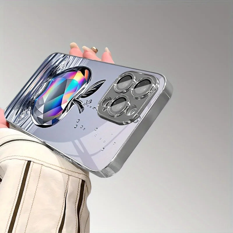 Aurora Diamant Waterdruppel Telefoonhoesje voor iPhone 11 t/m 17 Pro Max – afbeelding 5