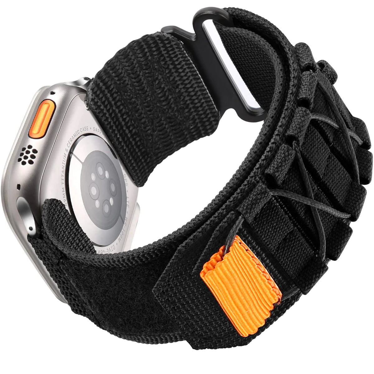 Geweven nylon Sportband voor Apple Watch – afbeelding 10