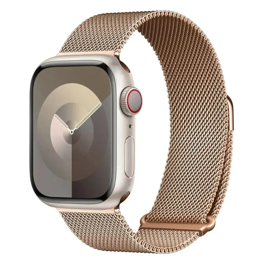 Milanese Mesh Bandje voor Apple Watch – 40/41/44/45/46/49mm | Series 6-11, SE & Ultra 2/3