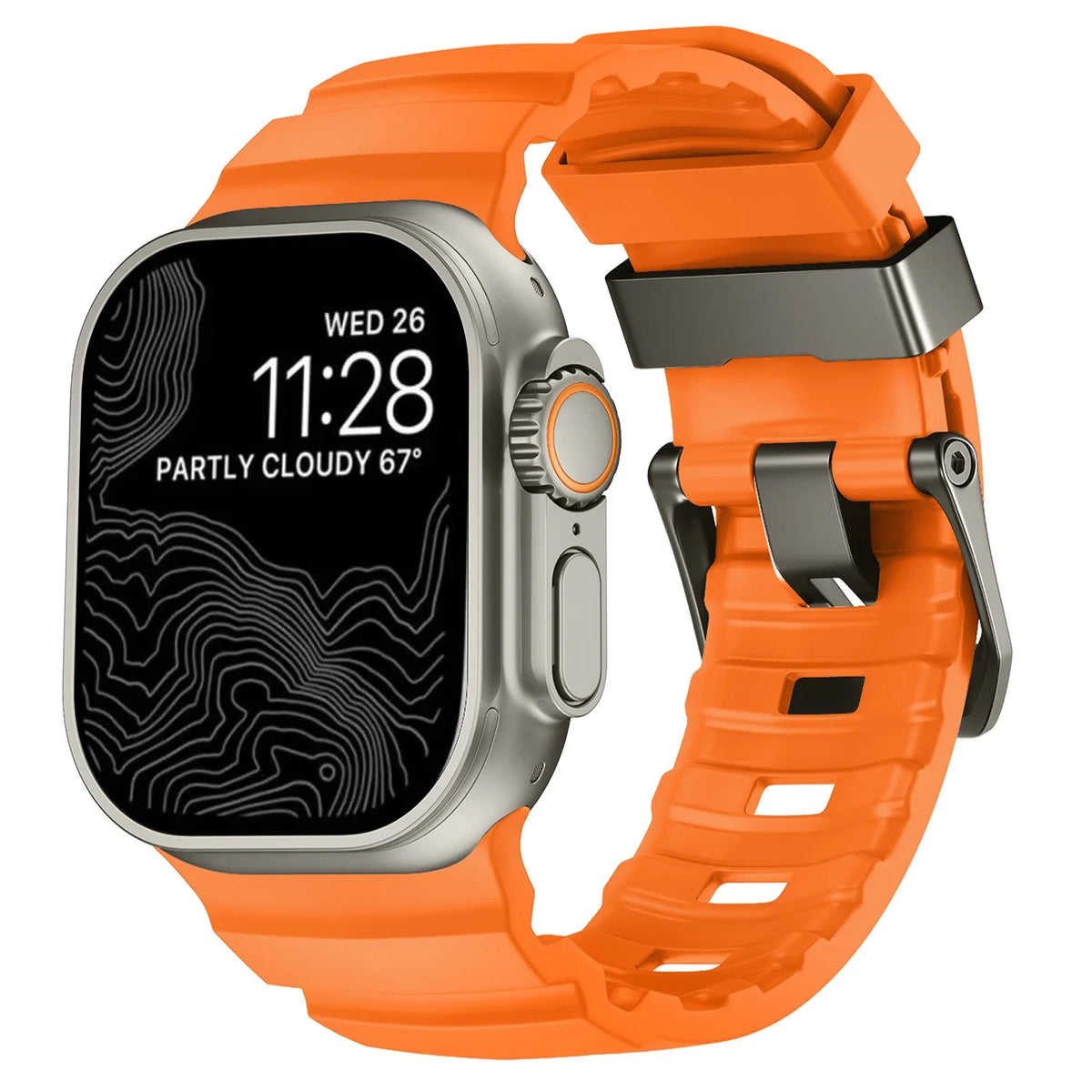 Trail Siliconenn Sportbandje voor Apple Watch – afbeelding 37