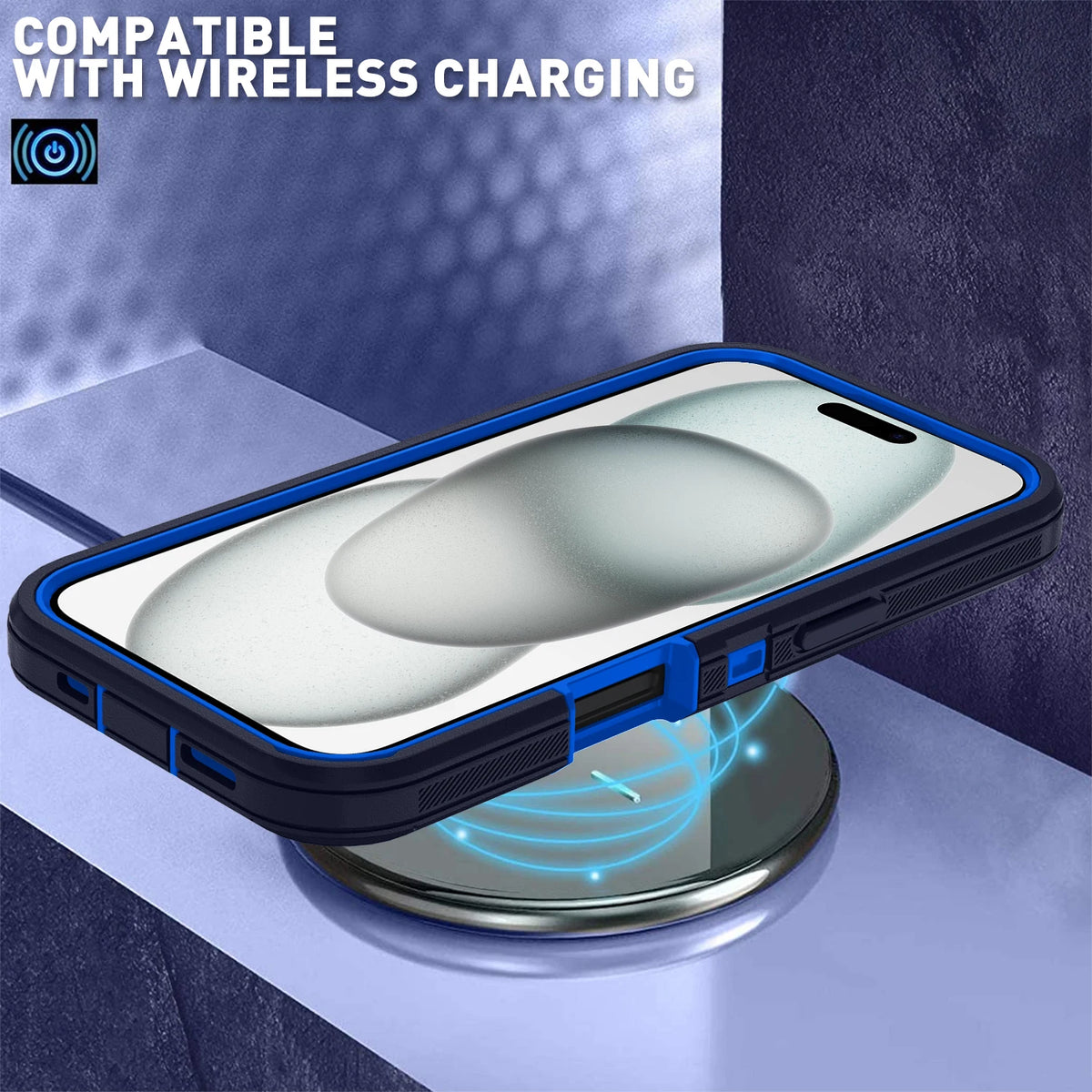 Pantser Schokbestendig Stofdicht Hoesje voor iPhone 11-16 Pro Max – afbeelding 6
