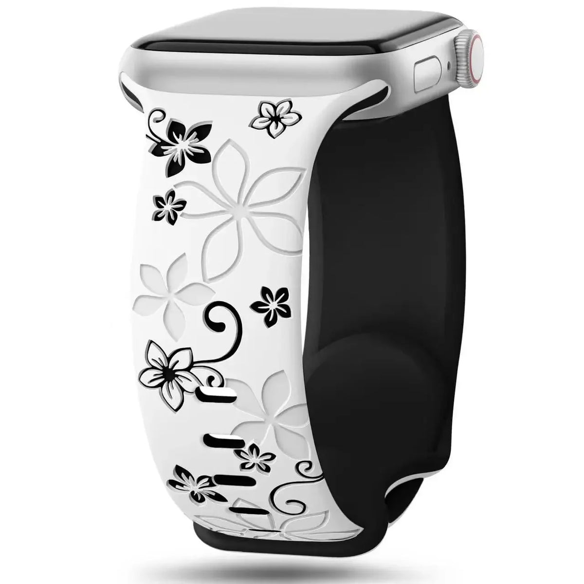 Gegraveerd Siliconen Bandje voor Apple Watch – 40/41/42/44/45/46/49mm | Series 5-11, SE & Ultra