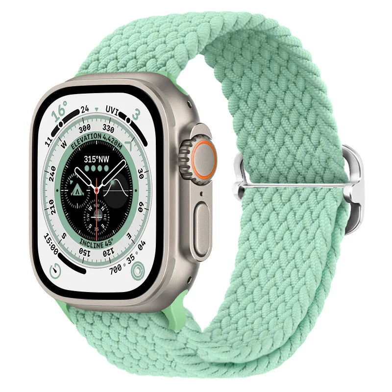 Gevlochten nylon Loop Bandje voor Apple Watch – afbeelding 54