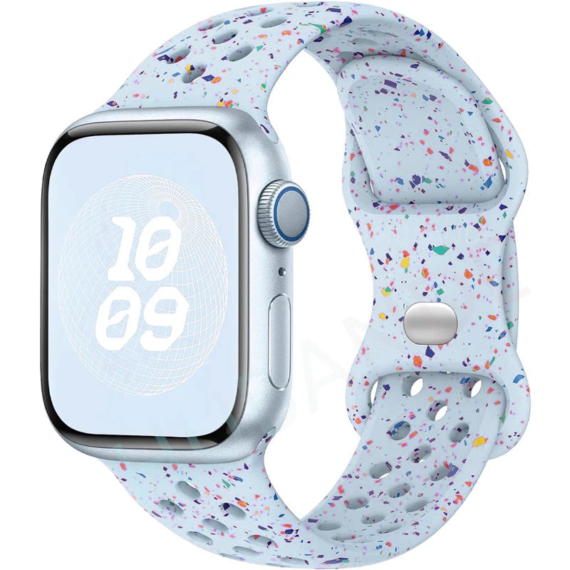 Siliconenn Sportbandje voor Apple Watch – afbeelding 23