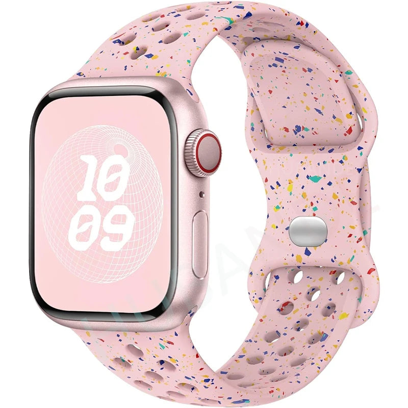 Siliconenn Sportbandje voor Apple Watch – afbeelding 47