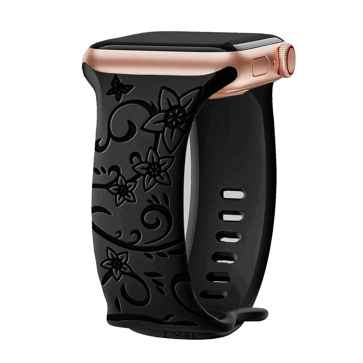 Gegraveerd Siliconen Bandje voor Apple Watch – 40/41/42/44/45/46/49mm | Series 7-11, SE & Ultra 2/3