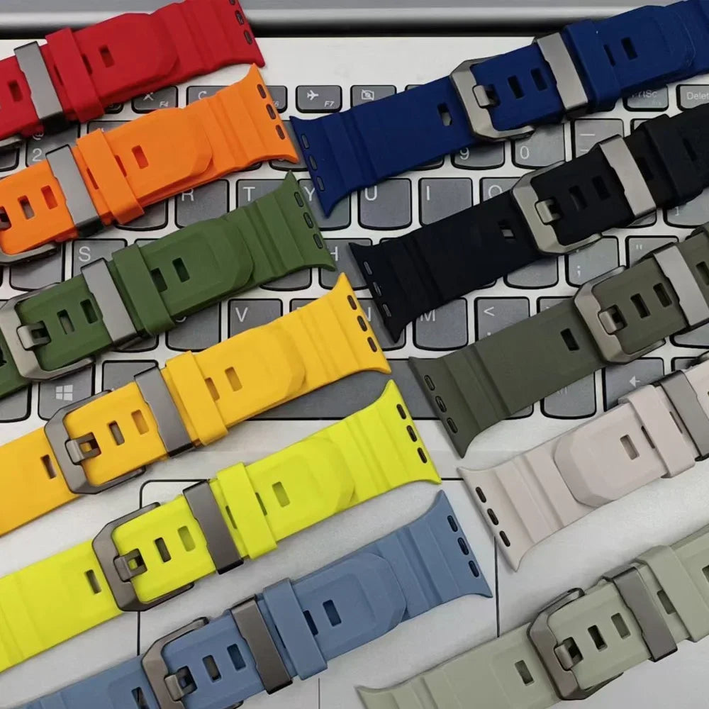 Trail Siliconenn Sportbandje voor Apple Watch – afbeelding 2