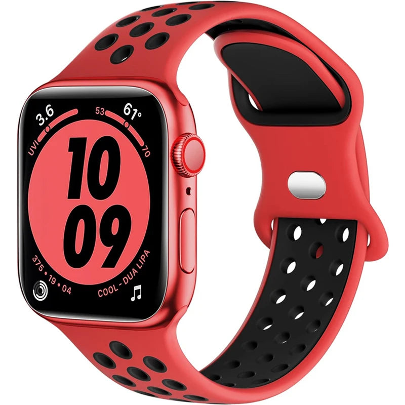 Siliconenn Sportbandje voor Apple Watch – afbeelding 8