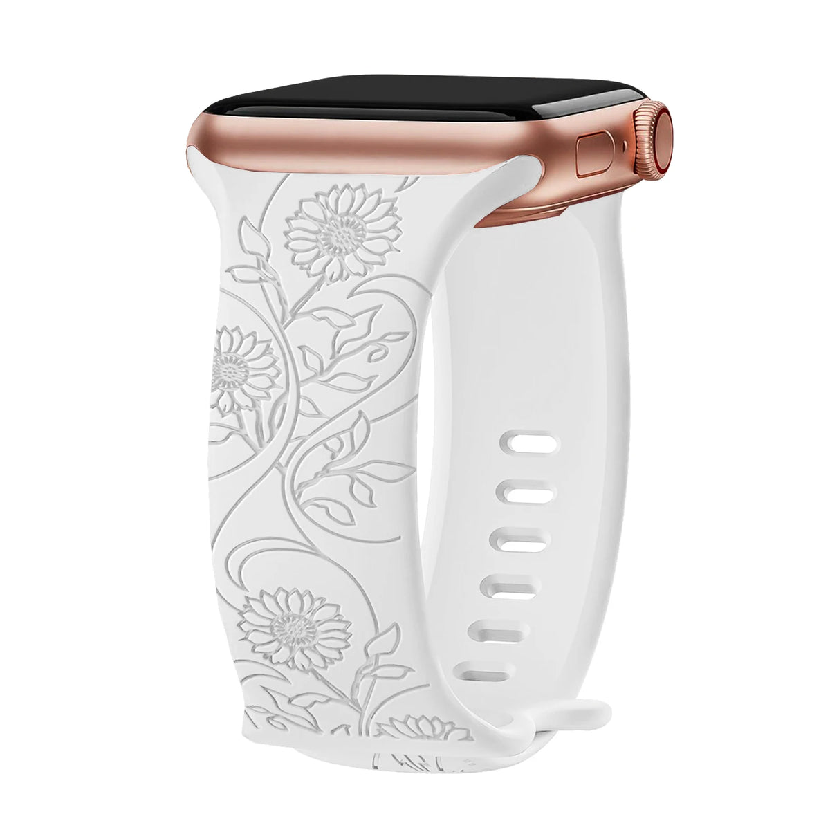 Gegraveerd Siliconen Bandje voor Apple Watch – 40/41/42/44/45/46/49mm | Series 7-11, SE & Ultra 2/3
