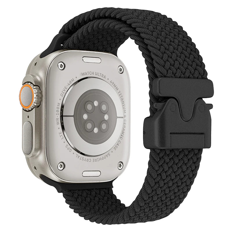 Gevlochten nylon Bandje voor Apple Watch – afbeelding 10