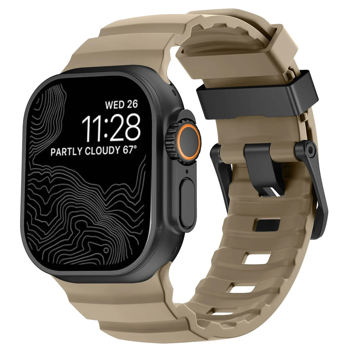 Trail Siliconenn Sportbandje voor Apple Watch – afbeelding 22