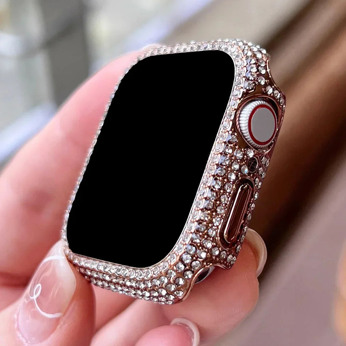 Strass Apple Watch-hoesje met gehard glas voor Apple Watch – afbeelding 12