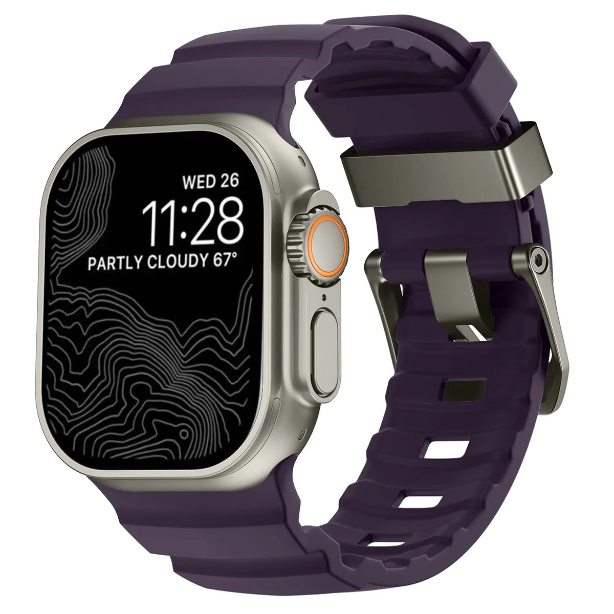 Trail Siliconenn Sportbandje voor Apple Watch – afbeelding 12