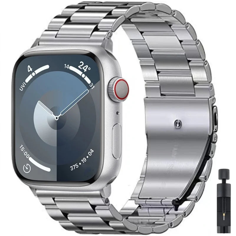 Roestvrijstalen Bandje voor Apple Watch – afbeelding 14