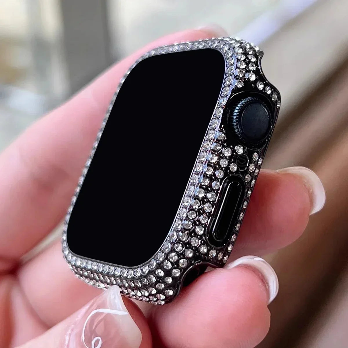 Strass Apple Watch-hoesje met gehard glas voor Apple Watch – afbeelding 8