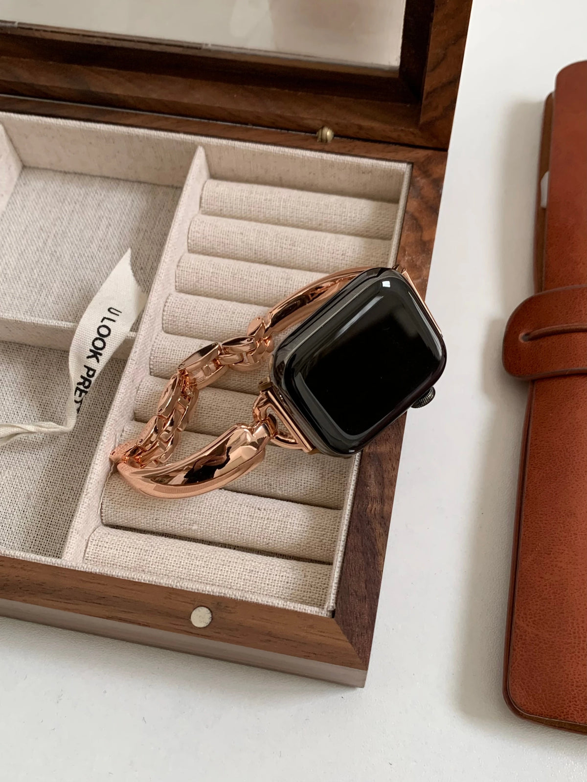 Slanke Roestvrijstalen Bandje voor Apple Watch – afbeelding 6