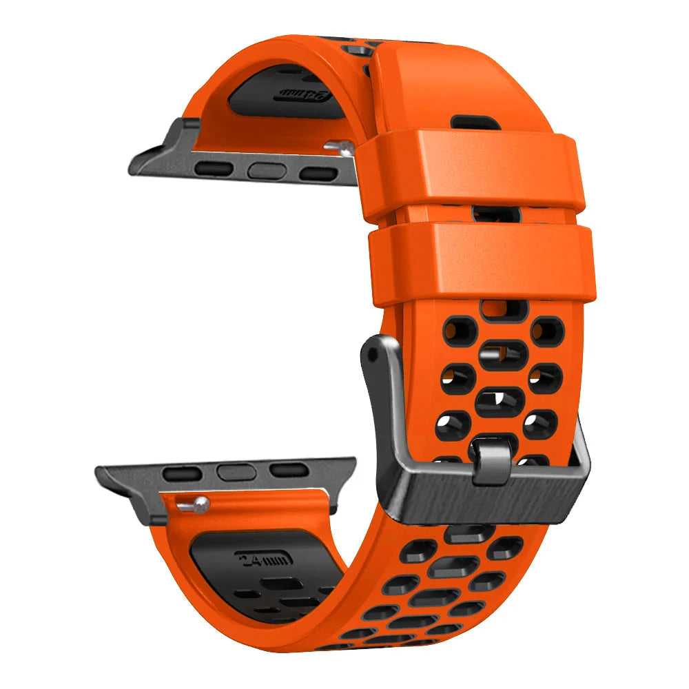 Siliconenn Sportbandje voor Apple Watch – afbeelding 18