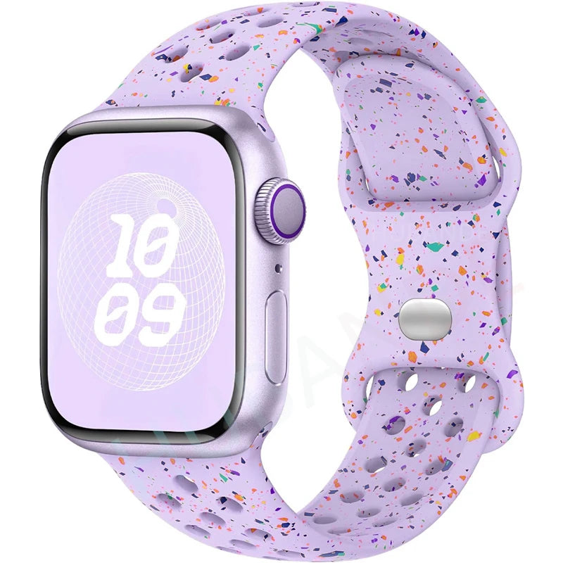 Siliconenn Sportbandje voor Apple Watch – afbeelding 7