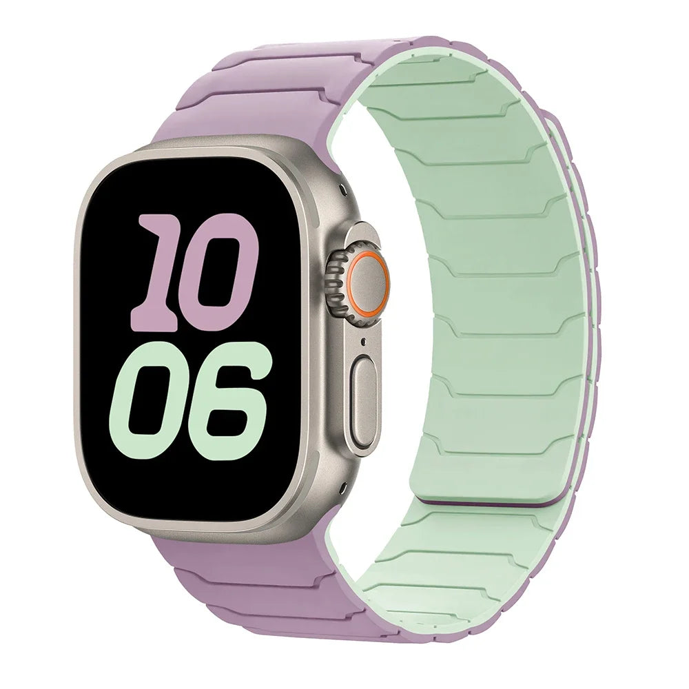 Magnetische Siliconenn Bandje voor Apple Watch – afbeelding 15