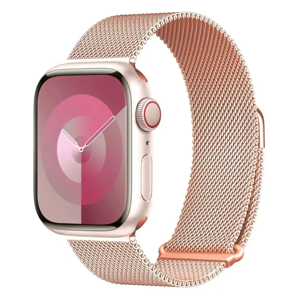 Milanese Mesh Bandje voor Apple Watch – 40/41/44/45/46/49mm | Series 6-11, SE & Ultra 2/3