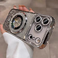 Transparant Diamantglitter Hoesje voor iPhone – MagSafe & Lensbescherming – afbeelding 10