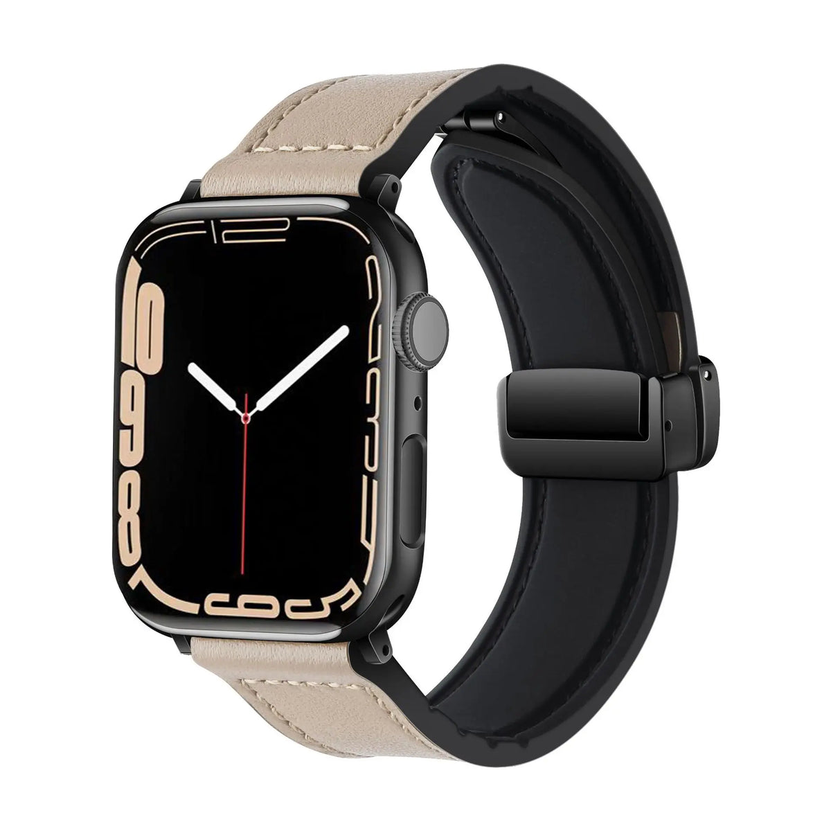 Leren Bandje voor Apple Watch – Magnetische Sluiting – afbeelding 14