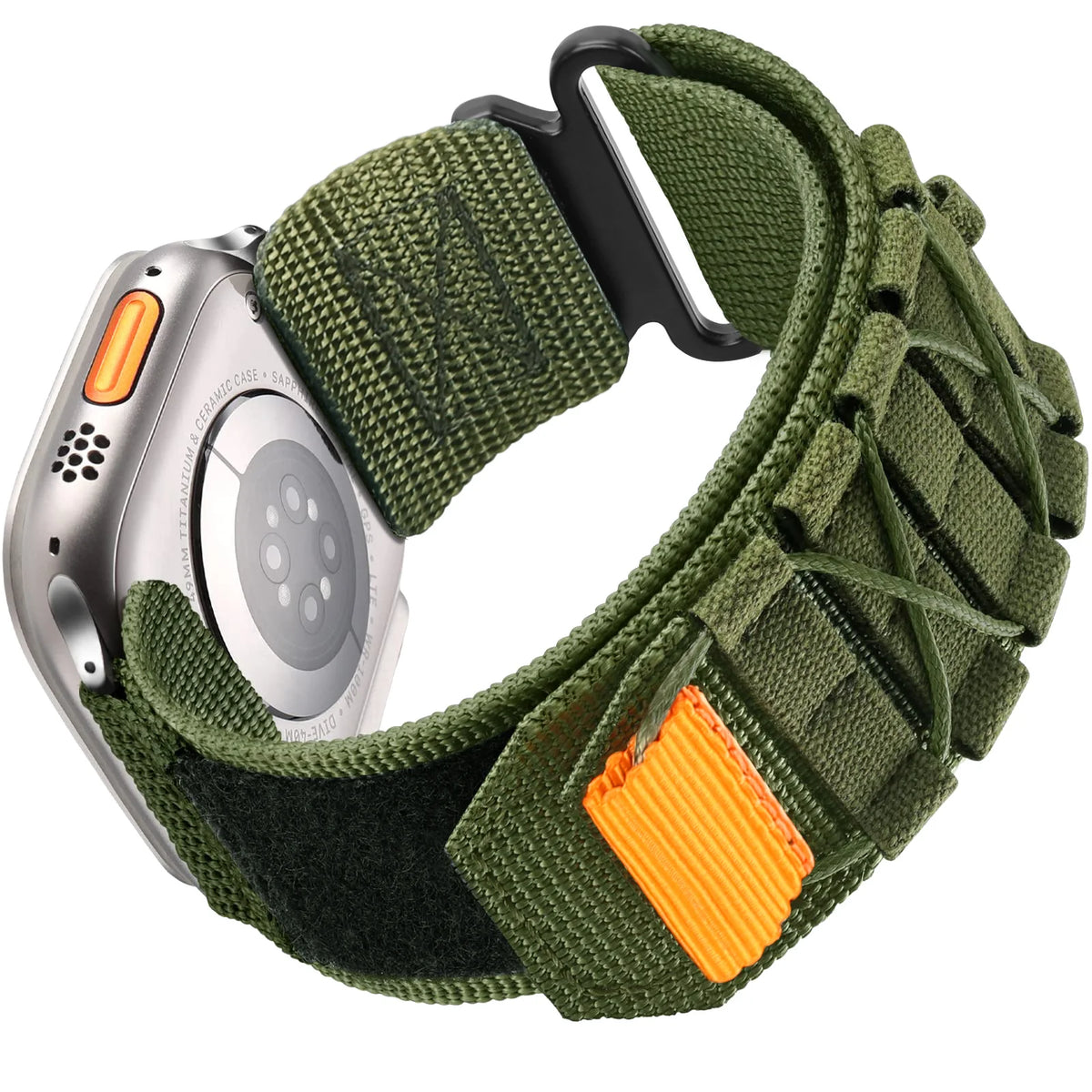 Geweven nylon Sportband voor Apple Watch – afbeelding 1