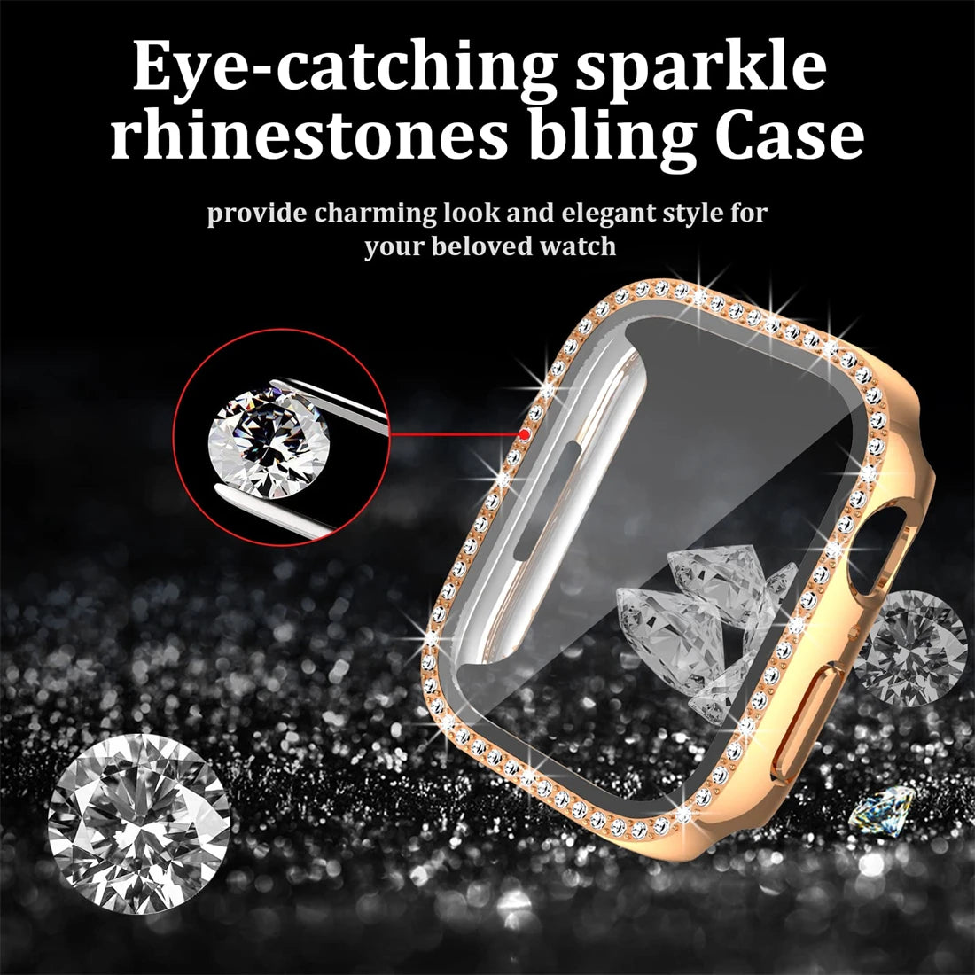 Milanese Mesh Bandje + Hoesje voor Apple Watch – afbeelding 3