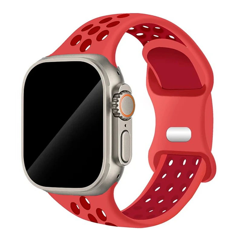 Siliconenn Sportbandje voor Apple Watch – afbeelding 51
