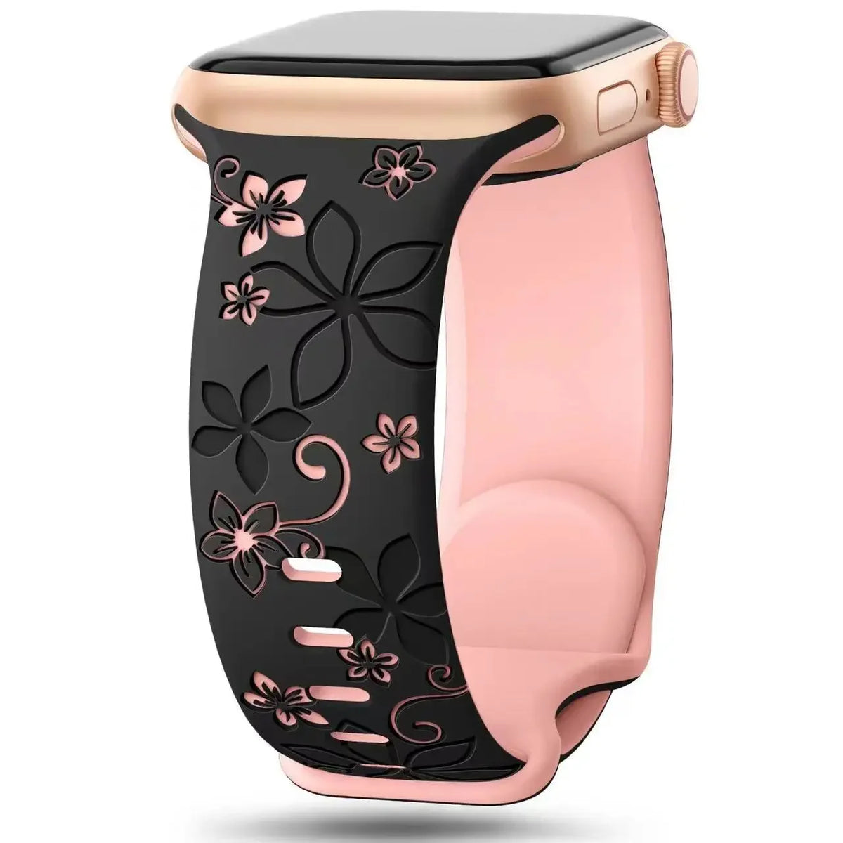 Gegraveerd Siliconen Bandje voor Apple Watch – 40/41/42/44/45/46/49mm | Series 5-11, SE & Ultra
