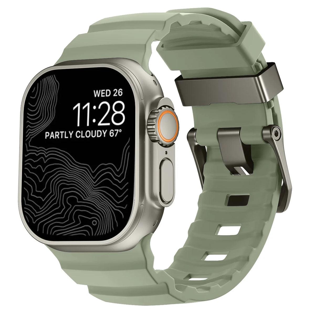 Trail Siliconenn Sportbandje voor Apple Watch – afbeelding 29
