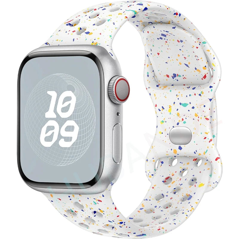Siliconenn Sportbandje voor Apple Watch – afbeelding 18