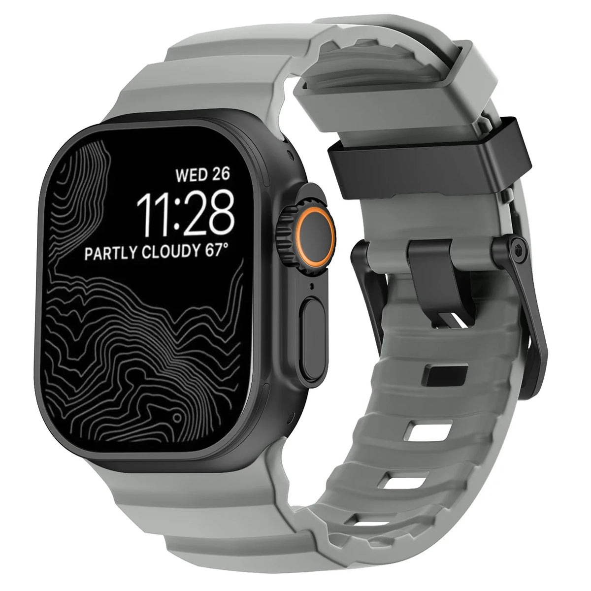 Trail Siliconenn Sportbandje voor Apple Watch – afbeelding 28