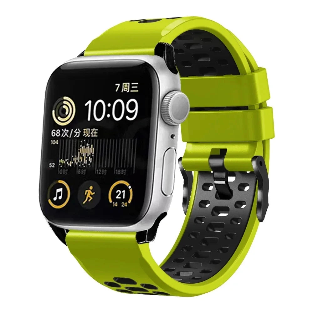 Siliconenn Sportbandje voor Apple Watch – afbeelding 5
