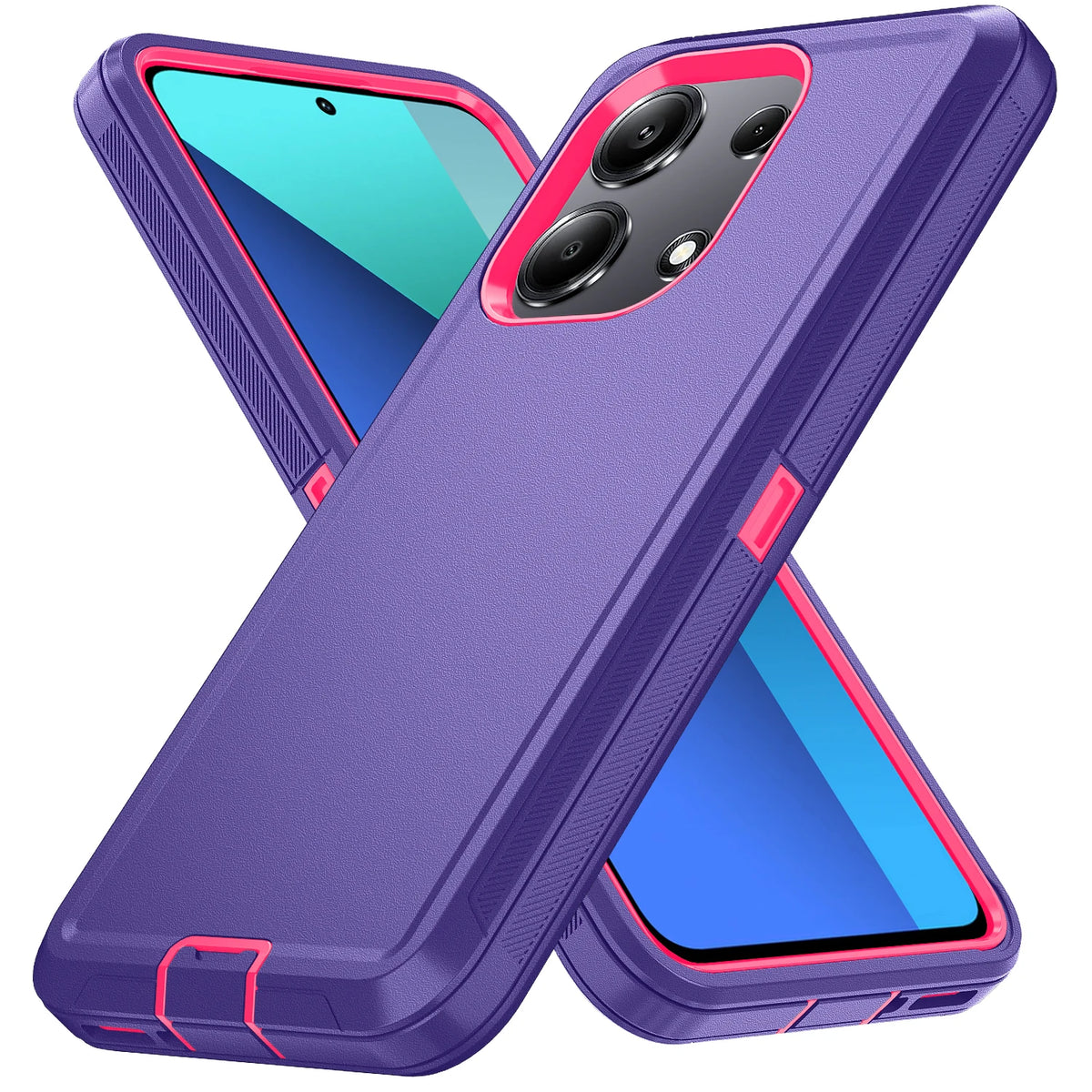 Pantser Schokbestendig Stofdicht Hoesje voor iPhone 11-16 Pro Max – afbeelding 10