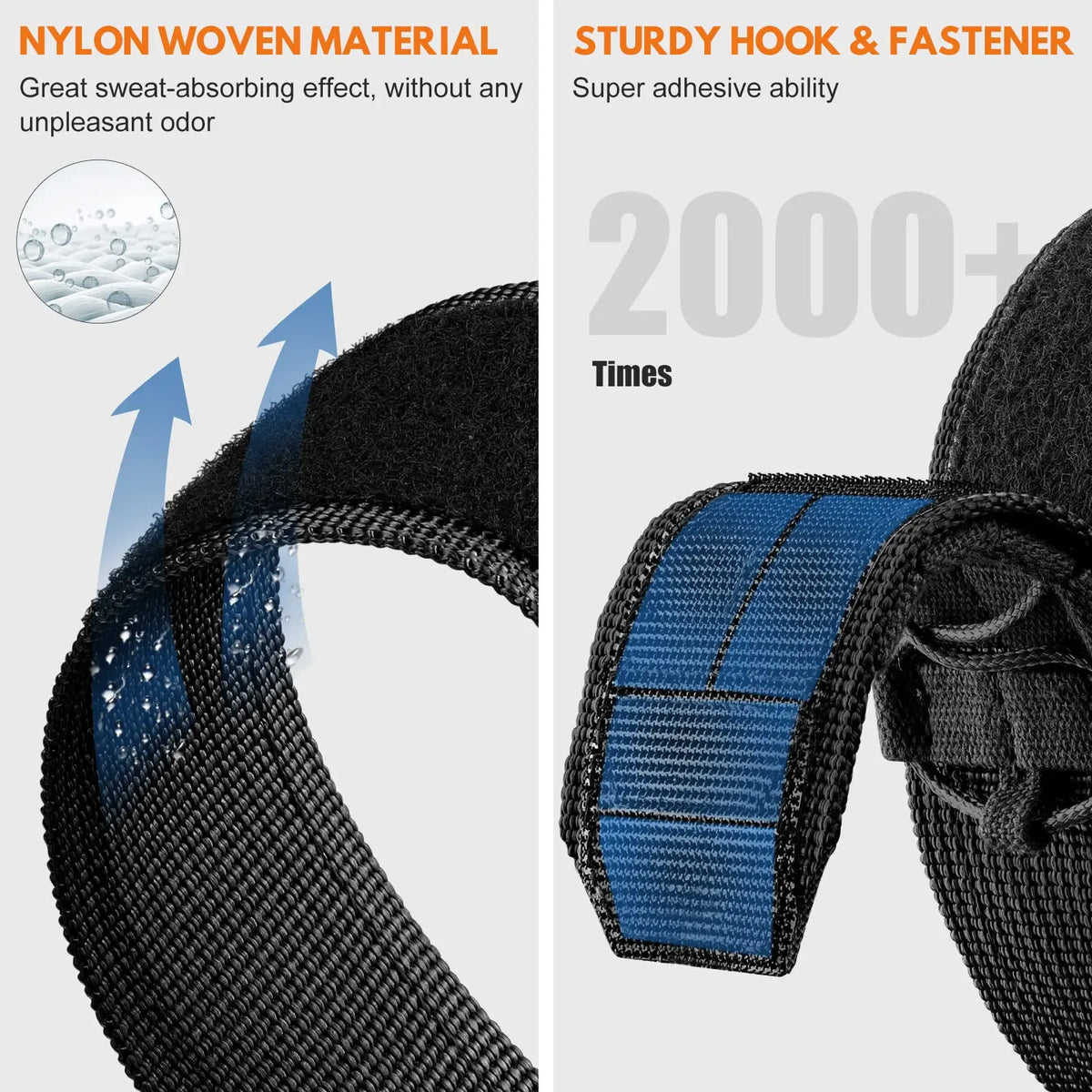 Geweven nylon Sportband voor Apple Watch – afbeelding 3