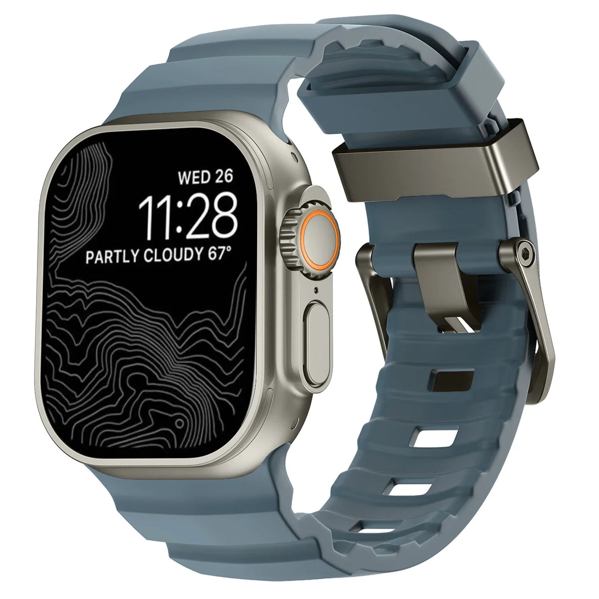 Trail Siliconenn Sportbandje voor Apple Watch – afbeelding 27