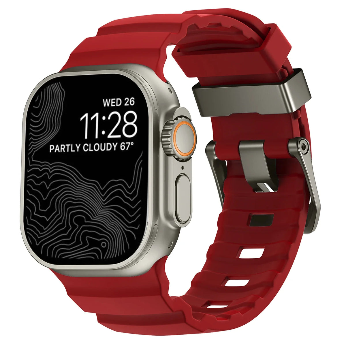 Trail Siliconenn Sportbandje voor Apple Watch – afbeelding 31
